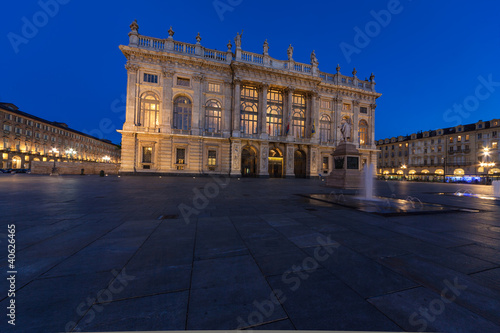 Palazzo Madama al tramonto, Torino, Piemonte (Italia) - 2