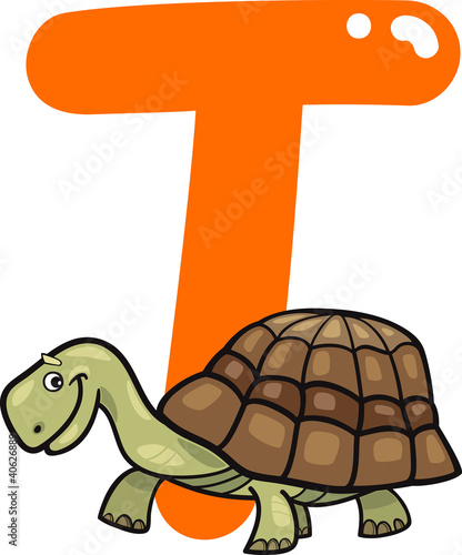T for turtle