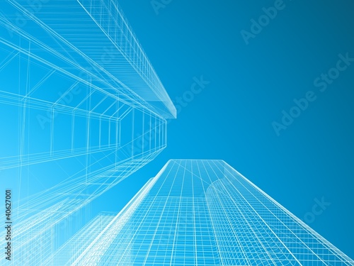 Abstract architecture background.