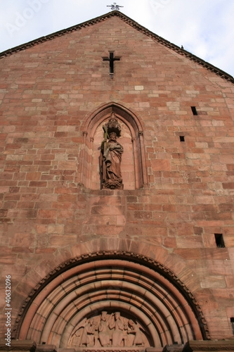 Portal Heilgkreuzkiche in Kaysersberg photo