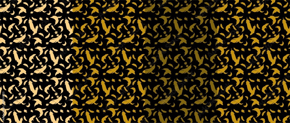 Seamless background with feathers Seamless background with feathers