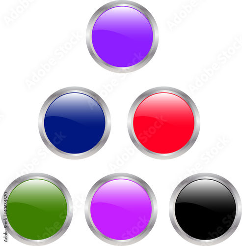 Free Download Collection of buttons - vector - GFXLoad
