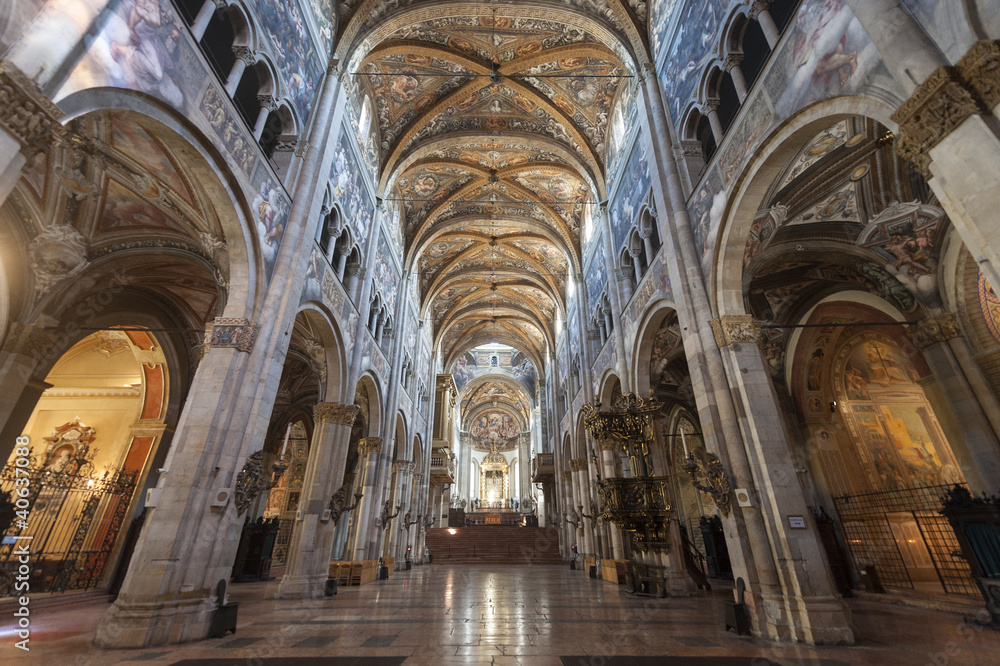 Duomo of Parma, interior