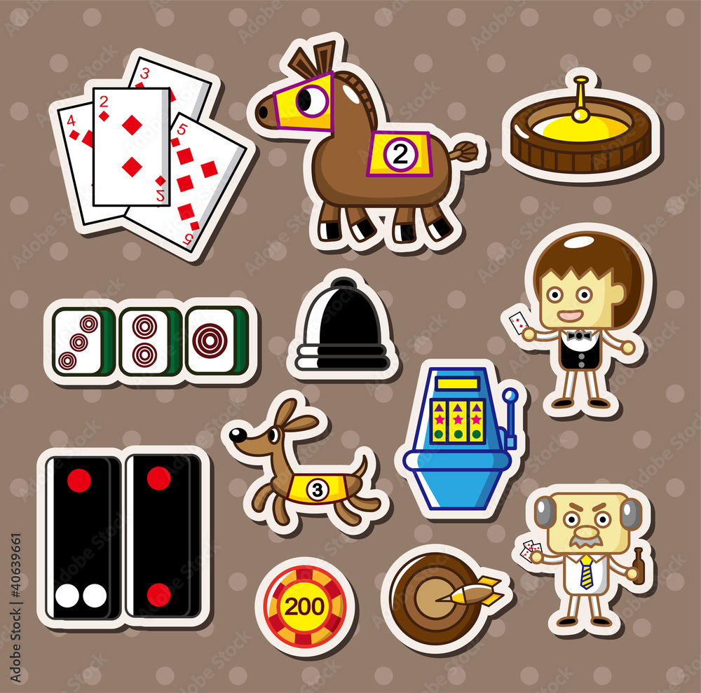 casino stickers casino stickers