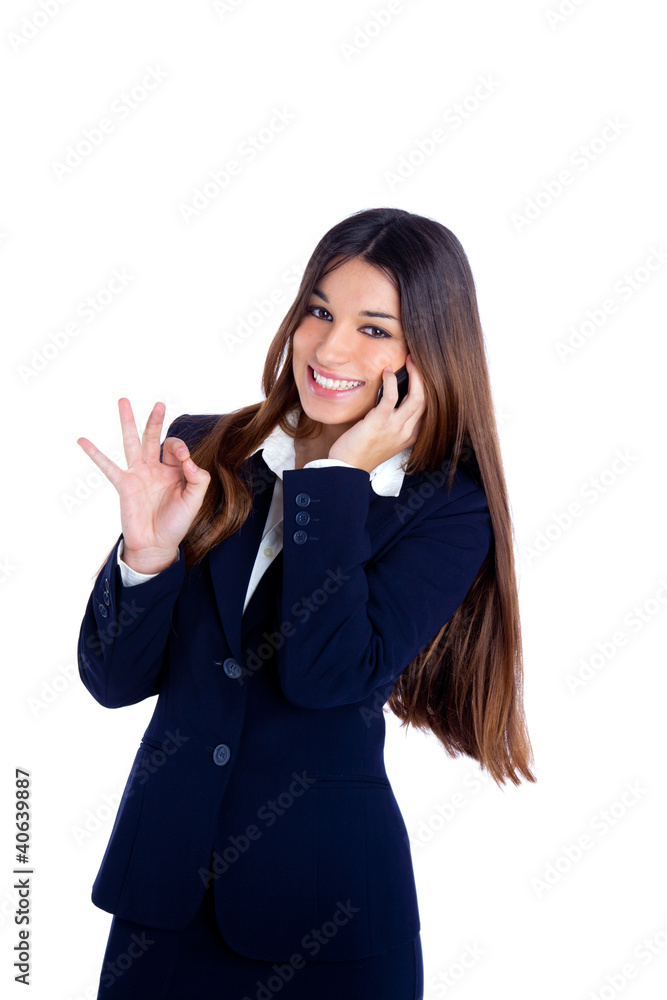 asian indian business woman talking mobile phone asian indian business woman talking mobile phone