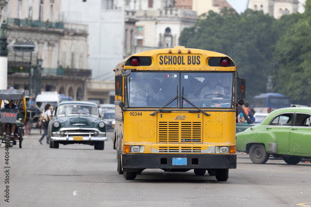 School Bus on Havana