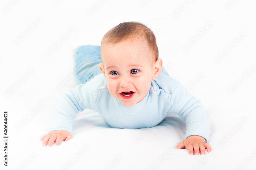 Little Child on the Bed