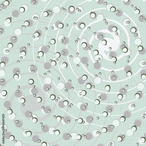 spiral circle round background