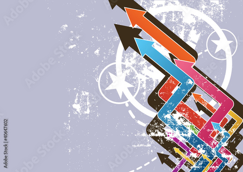abstract arrows background