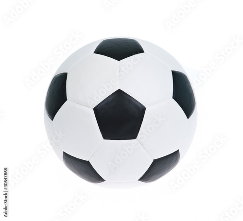 football ball isolated on white background