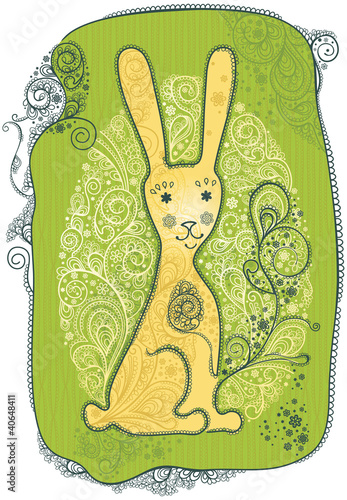 Vintage postcard  for Easter.