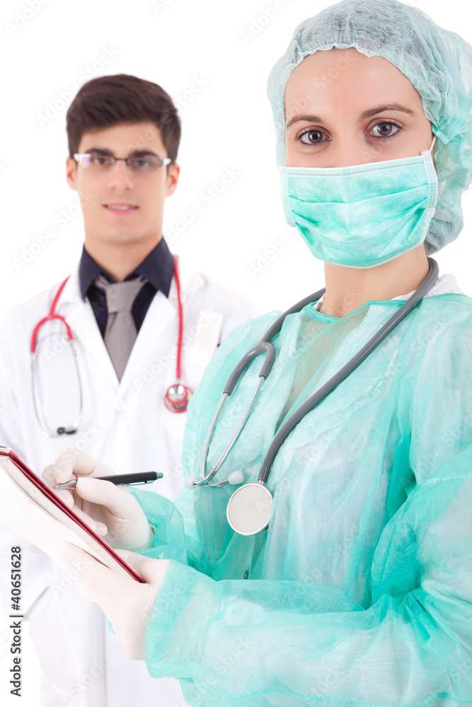 Nurse and medic Nurse and medic
