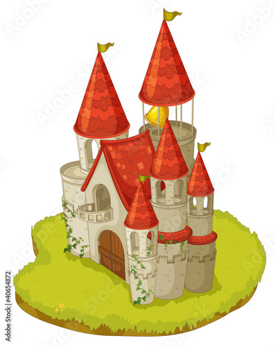 cartoon castle