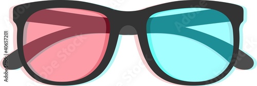 3d Glasses with chromatic aberration