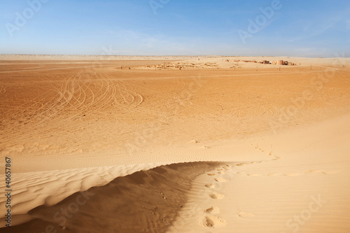 Wydmy na Saharze
