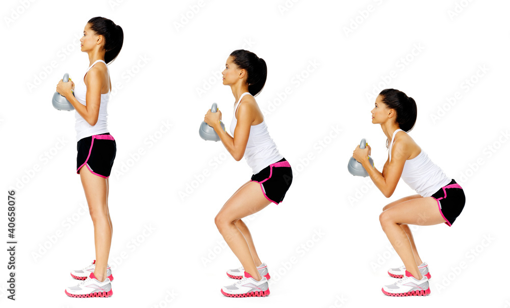 Kettlebell dumbell exercise Kettlebell dumbell exercise