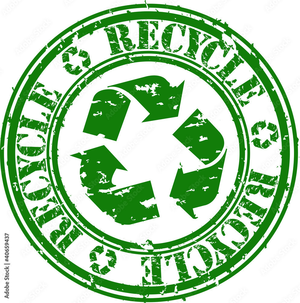 Grunge recycle rubber stamp, vector illustration Grunge recycle rubber stamp, vector illustration