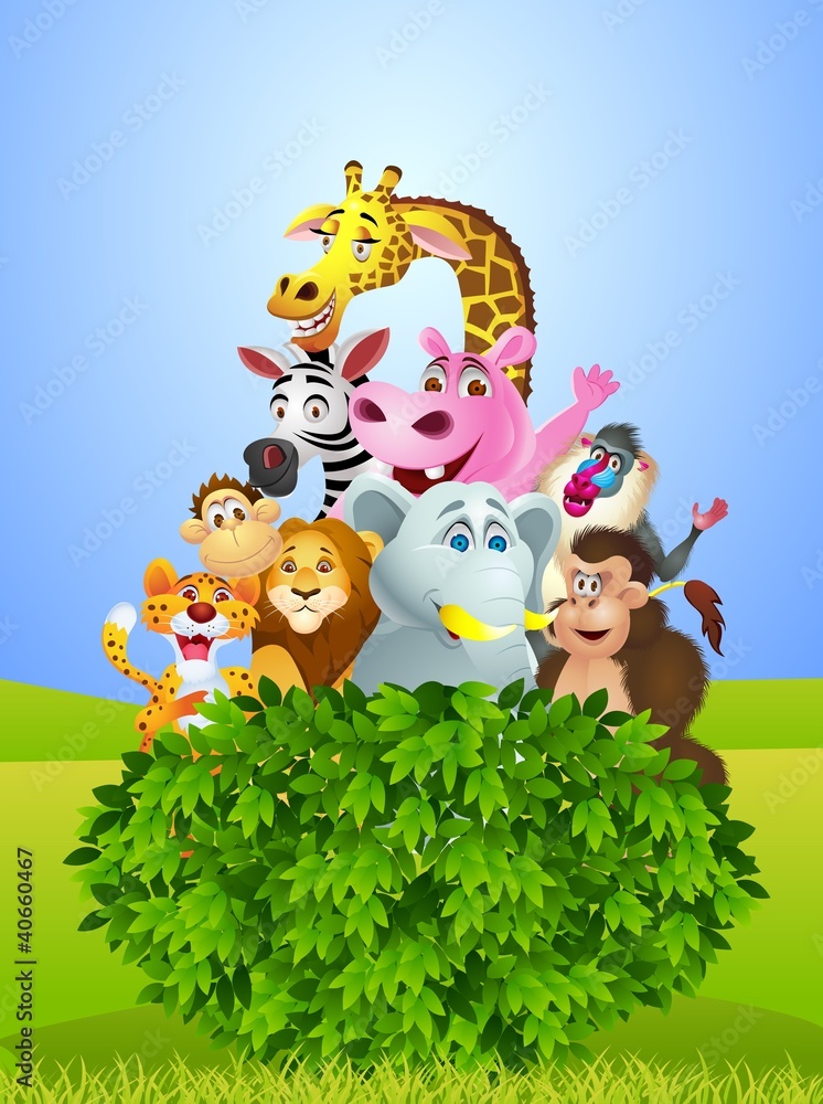 Obraz premium Animal cartoon