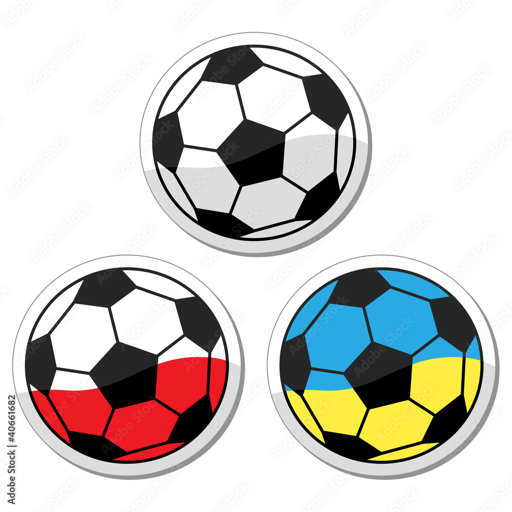 Obraz premium Football 2012 Poland - Ukraine