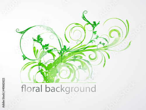 Floral Vector Background