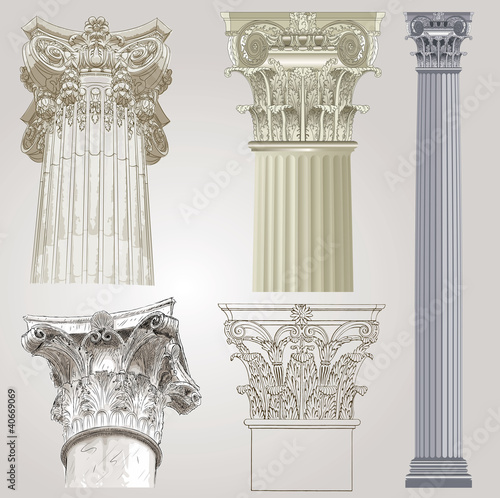Columns set