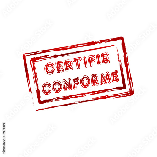 certifié conforme