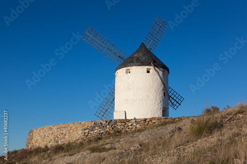 Molino de viento, Consuegra, Toledo, Castilla la Mancha, España