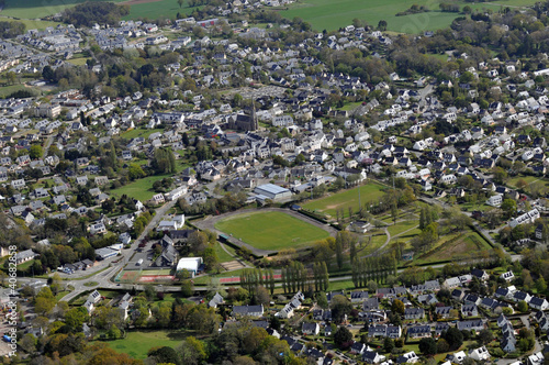 Vue aérienne d'Arradon photo