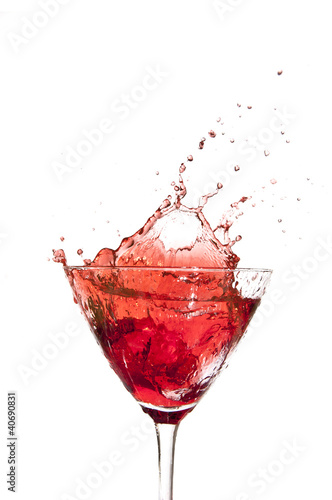 Cocktail strawberry splash