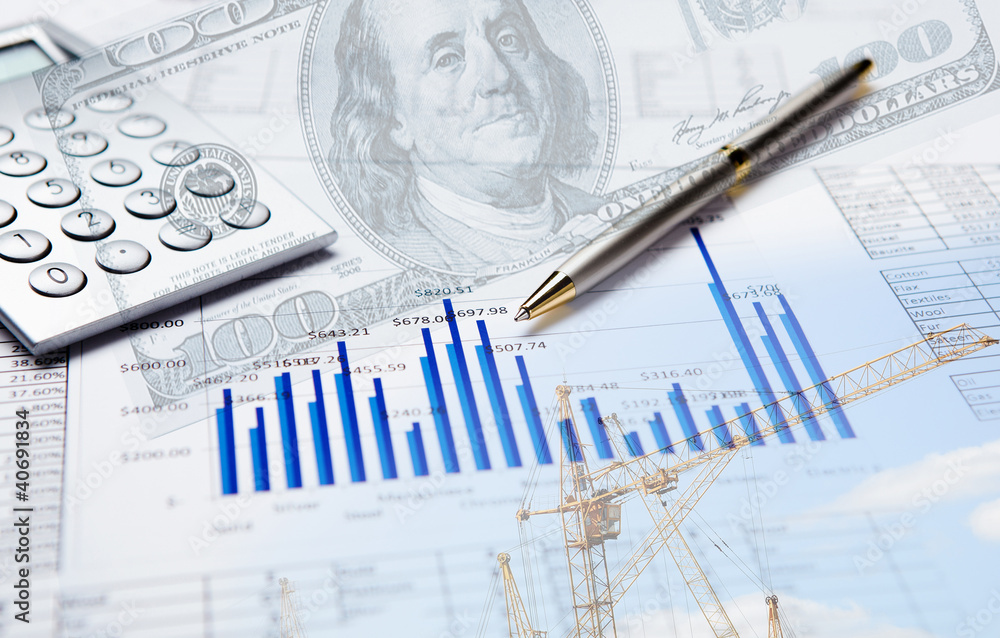 Financial and business charts and graphs Financial and business charts and graphs