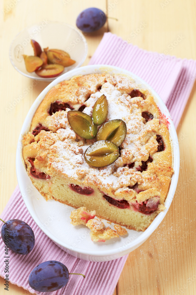 Plum cake Plum cake