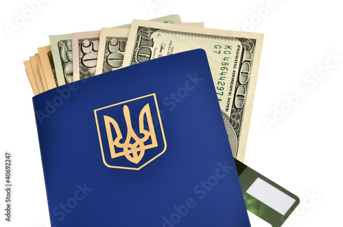 passports and dollars photo