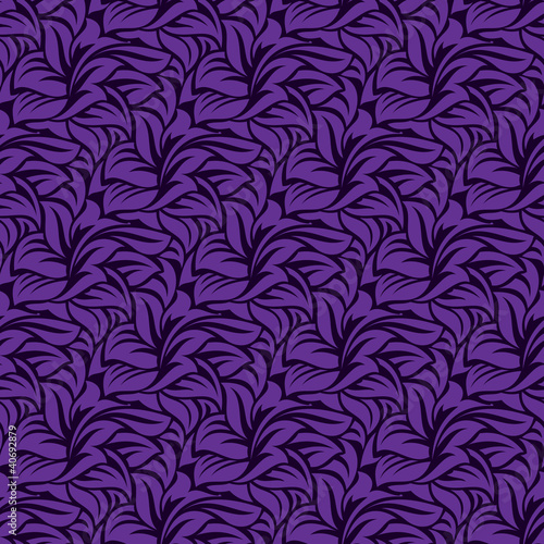 Fototapeta Naklejka Na Ścianę i Meble -  purple seamless wallpaper pattern