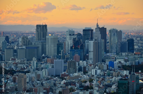 Tokyo - Shinjuku im Abendlicht