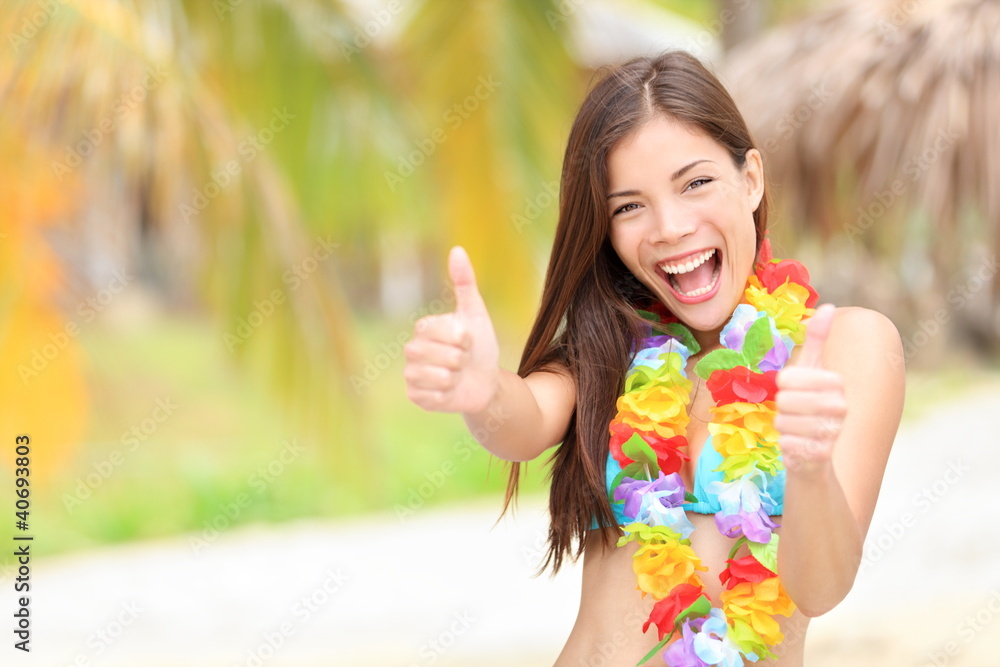 Vacation summer fun woman Vacation summer fun woman
