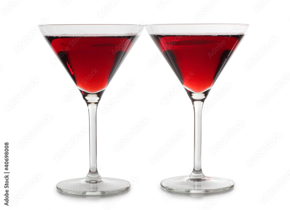 Red cocktail