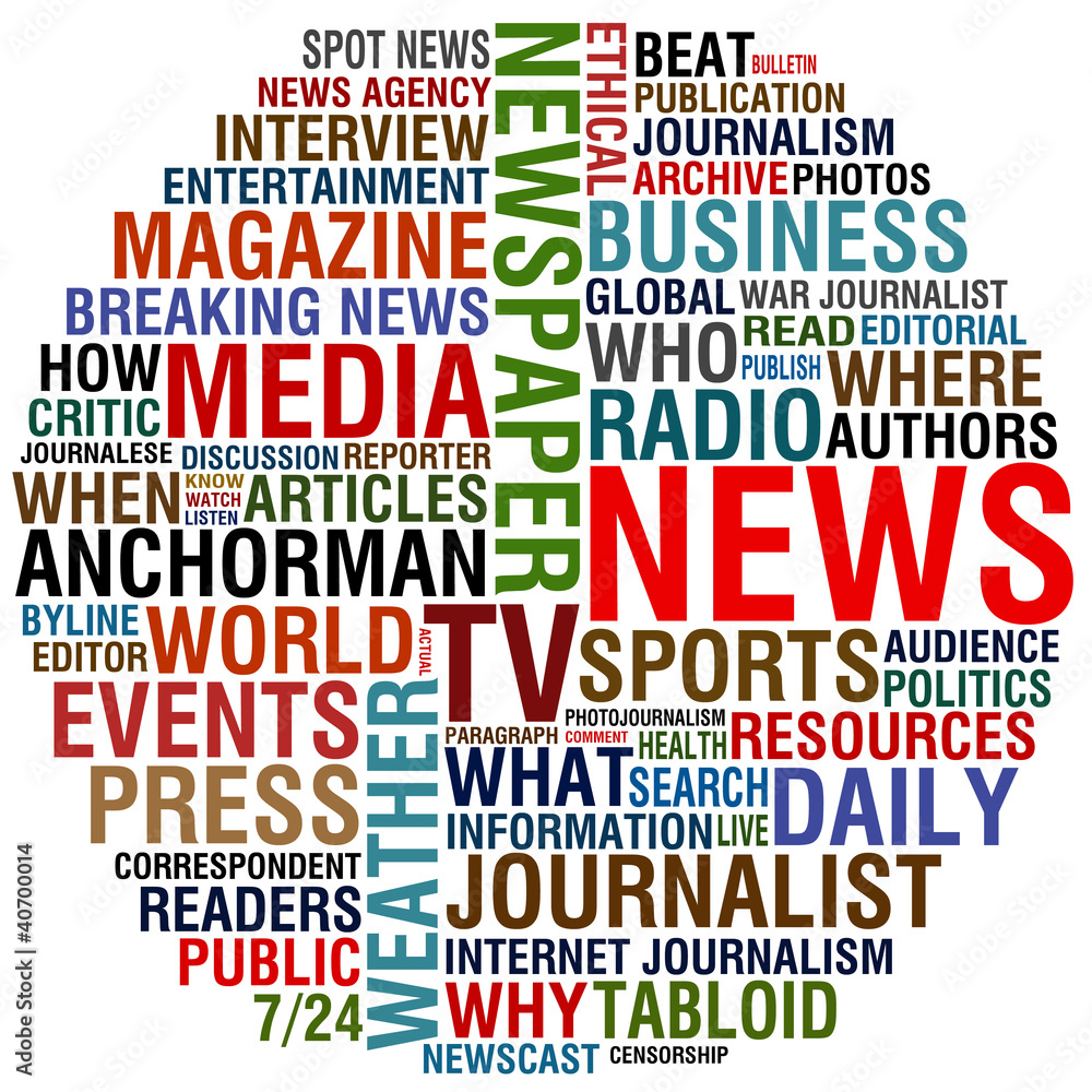 media and news media and news