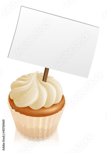 Cupcake sign