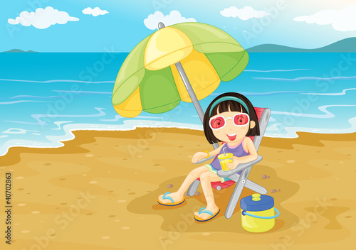 Beach girl