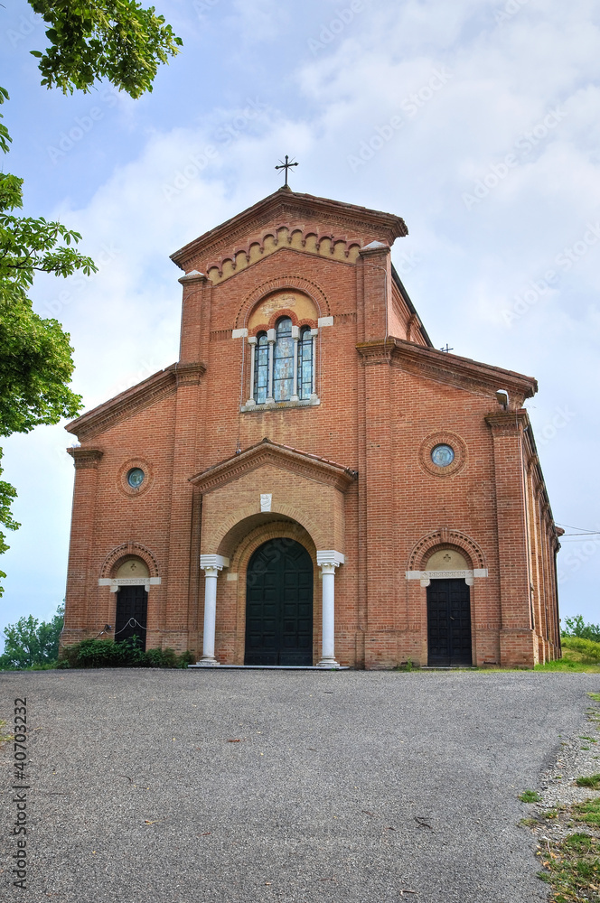 Church of Castellana. Gropparello. Emilia-Romagna. Italy. Church of Castellana. Gropparello. Emilia-Romagna. Italy.