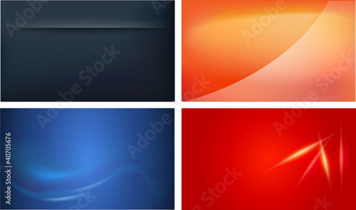 Multicolor business card