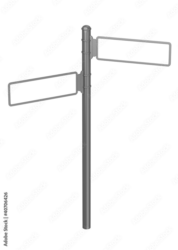 Fototapeta premium 3d render of traffic sign