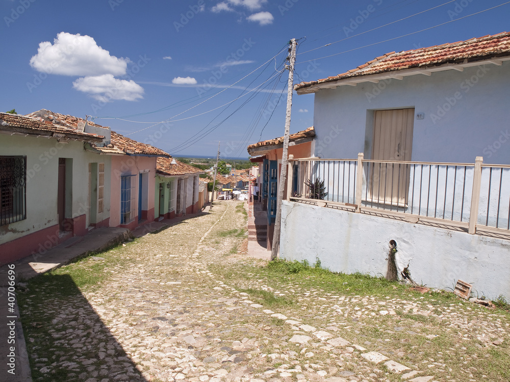 street of Trinidad, Cuba