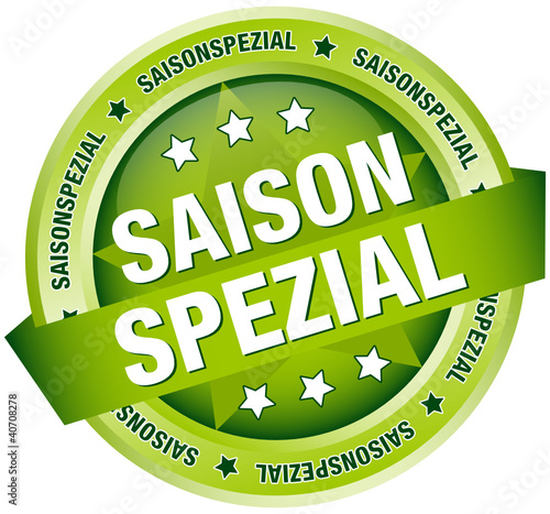 Button Banner "Saisonspezial" grün
