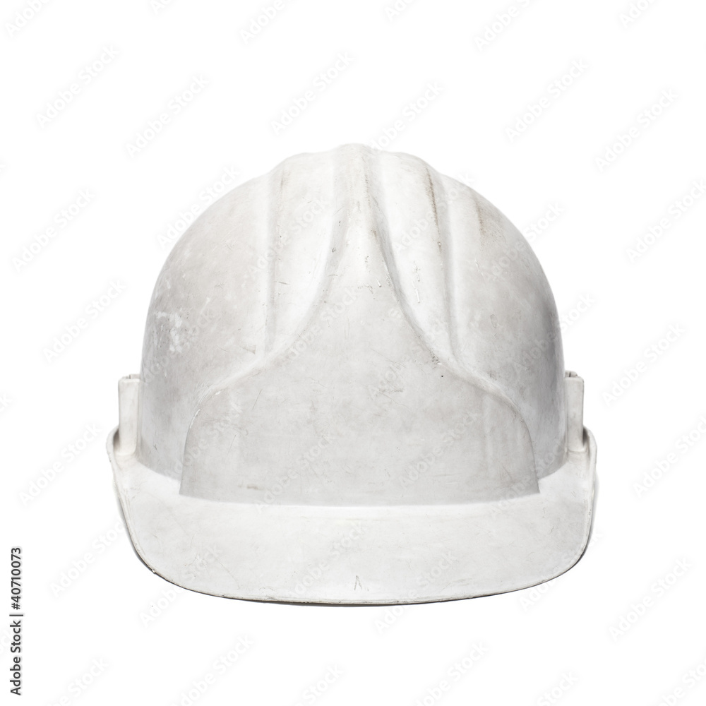 Fototapeta premium Isolated security helmet