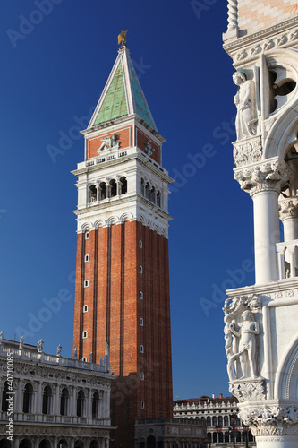 Venice with Tower, San Marco square, Italy