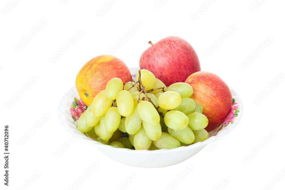Fruits on plate Fruits on plate