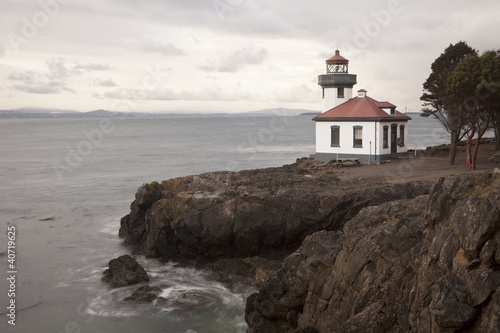 Lighthouse at Lime Kiln Point