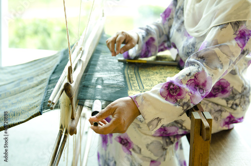 Fotografie Songket weaver