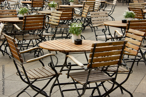 Straßencafe